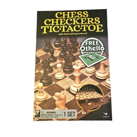 Chess•Checkers•Tic Tac Toe - Picture 1 of 5